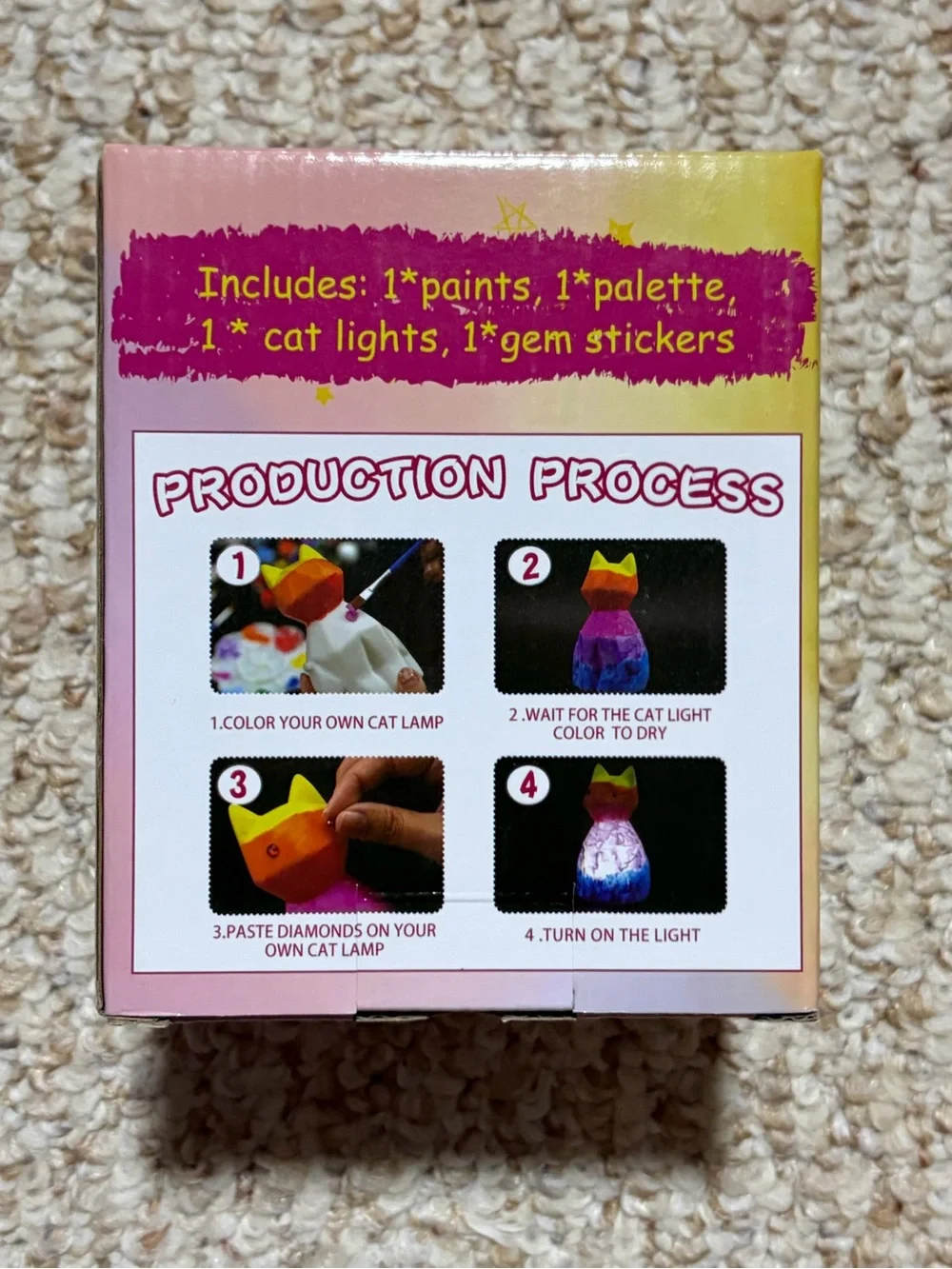 Color Your Own Cat Lamp 🐈🎨🖌️🫟